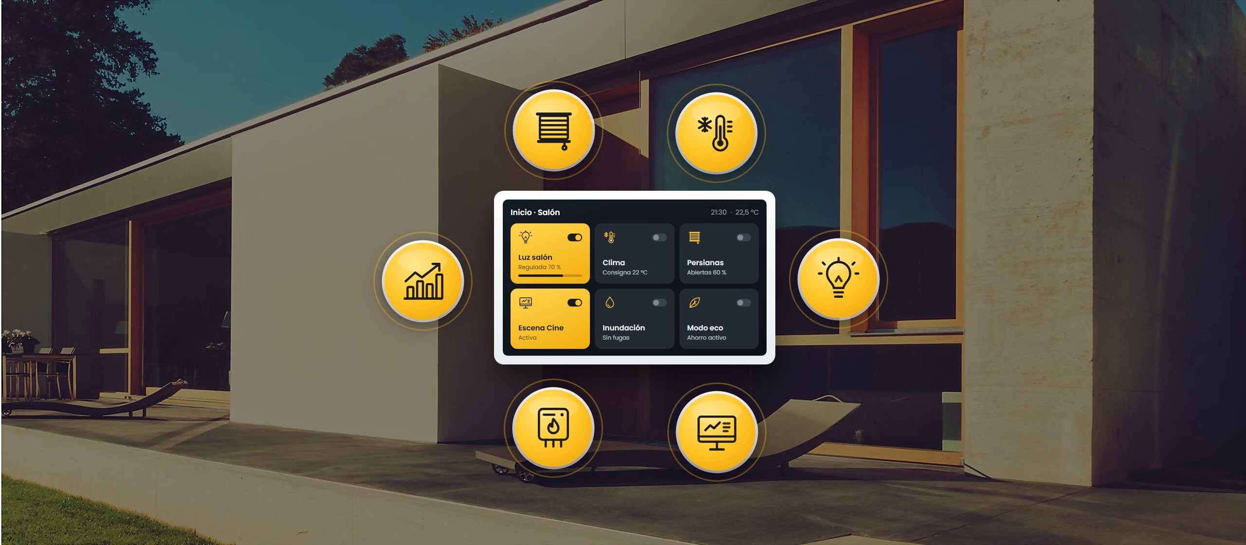 Domótica KNX en Málaga: control de persianas, clima, iluminación y consumo
